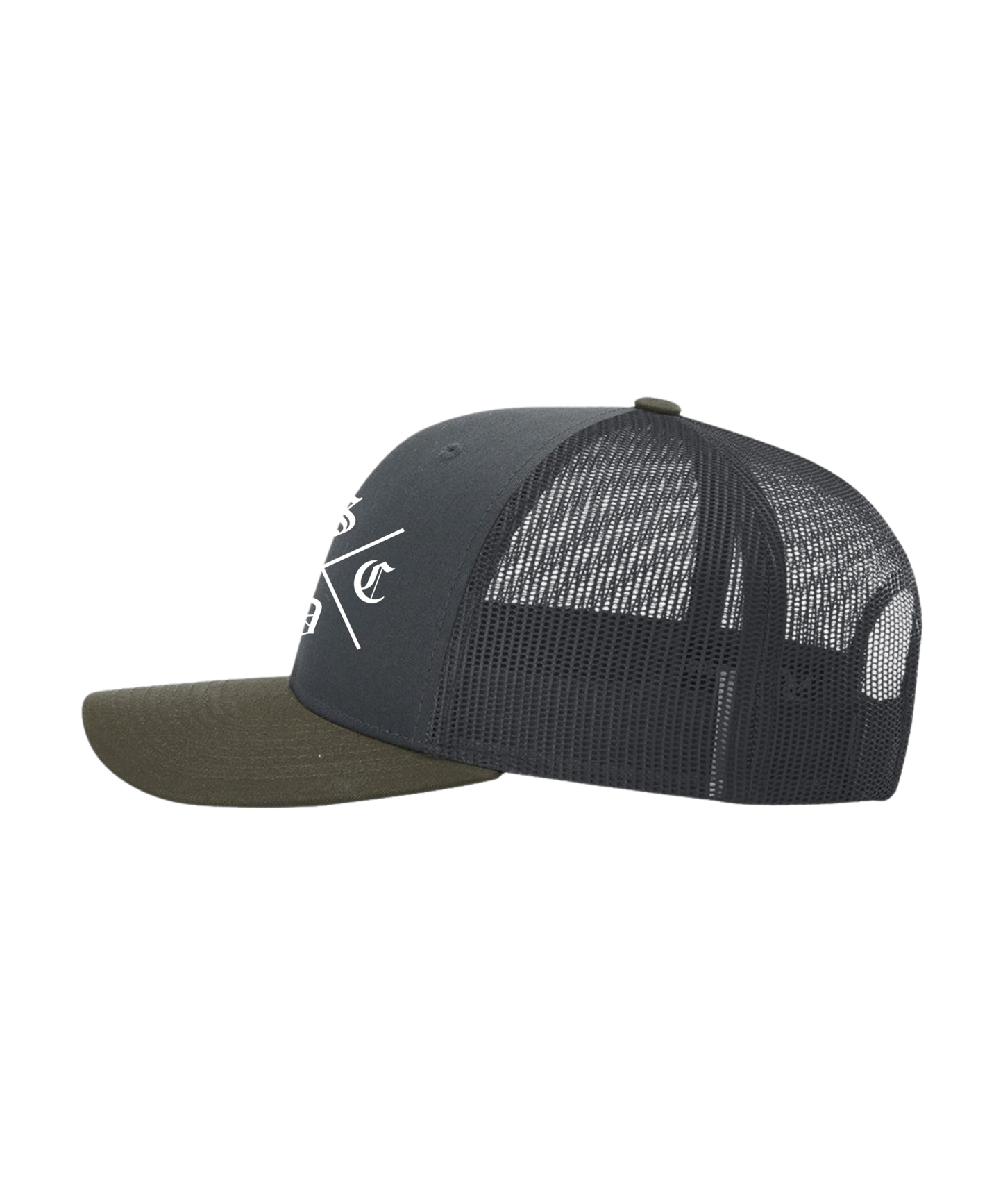 GUNMETAL/BROWN SNAPBACK