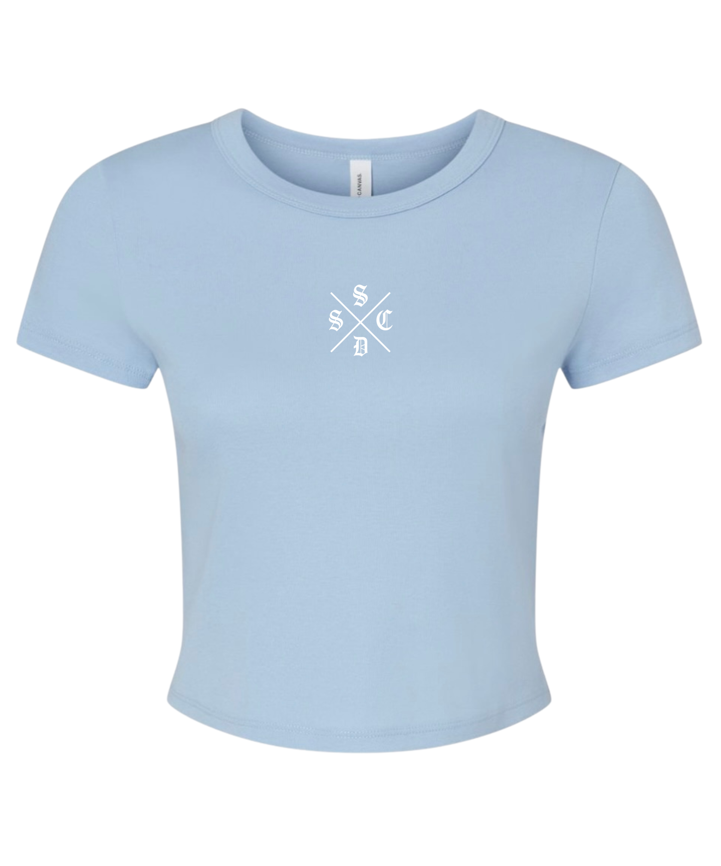 WOMENS SAINTS SINNERS CROP