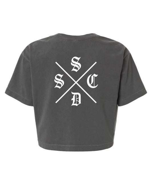 WOMENS O.G. HEAVYWEIGHT BOXY CROP TEE