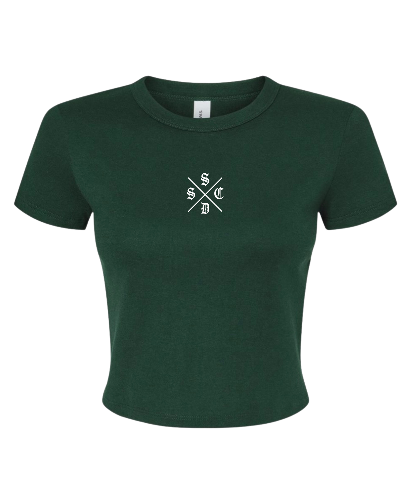 WOMENS SAINTS SINNERS CROP