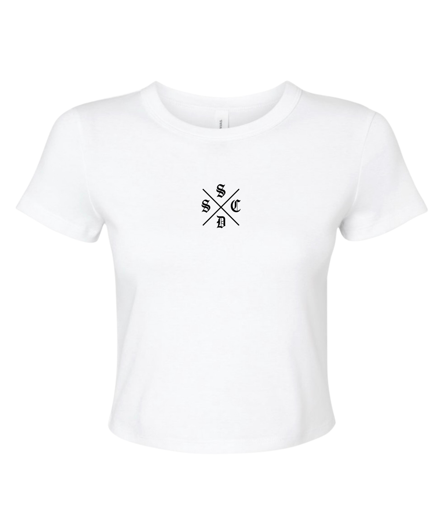WOMENS SAINTS SINNERS CROP