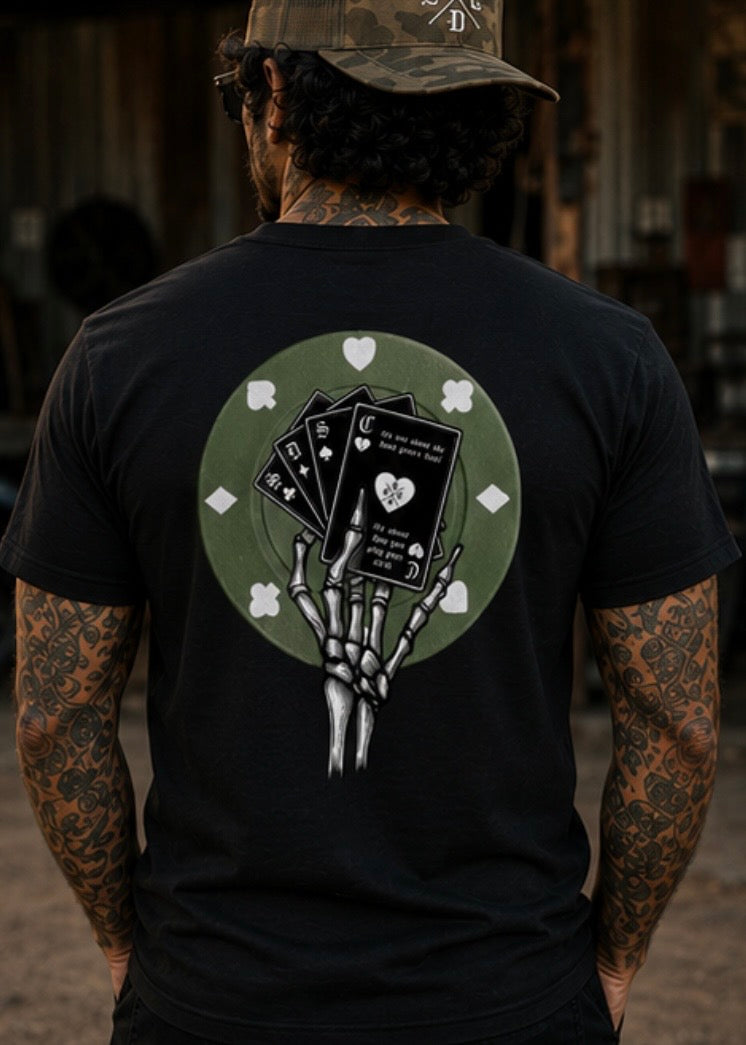 PLAY YOUR CARDS TEE