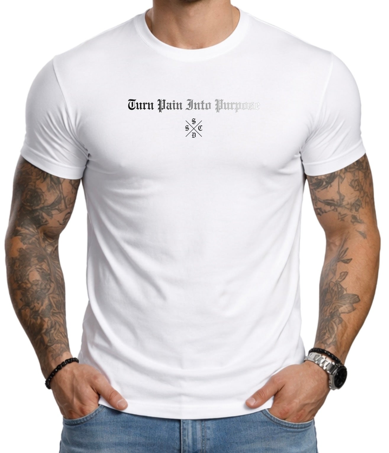 TURN PAIN INTO PURPOSE TEES